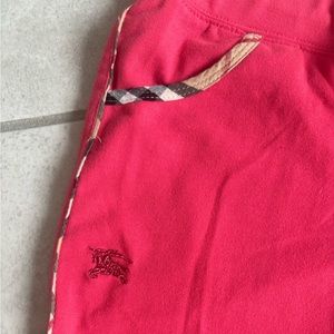 Auth. Burberry sweatpants